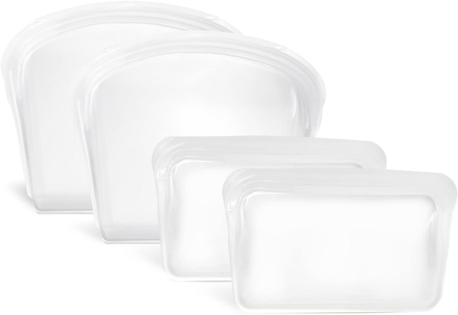 Bolsas reutilizables de silicona para almacenamiento de alimentos