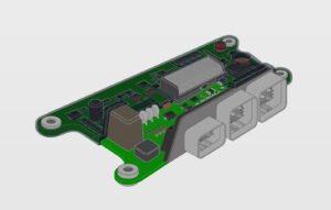 Sobremoldeo de PCB con LSR